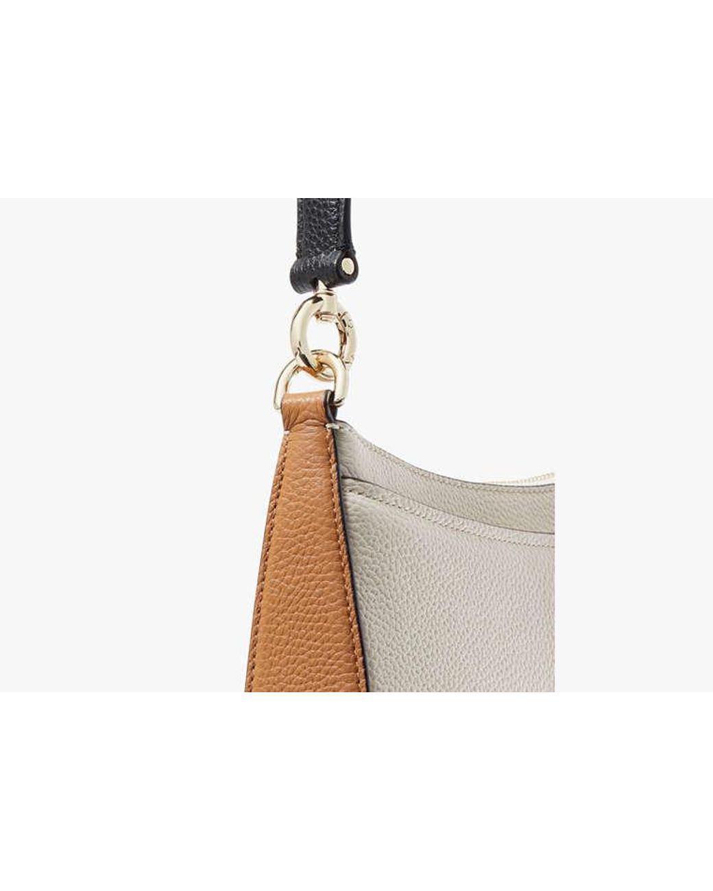 Kate Spade White Hudson Colorblocked Convertible Crossbody