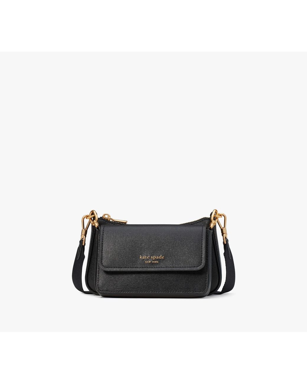 Kate Spade White Kate Spade Double Up Crossbody Bag