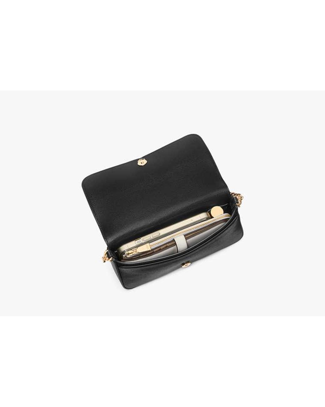 Kate Spade Pink Serena Pop Trim Chain Wallet