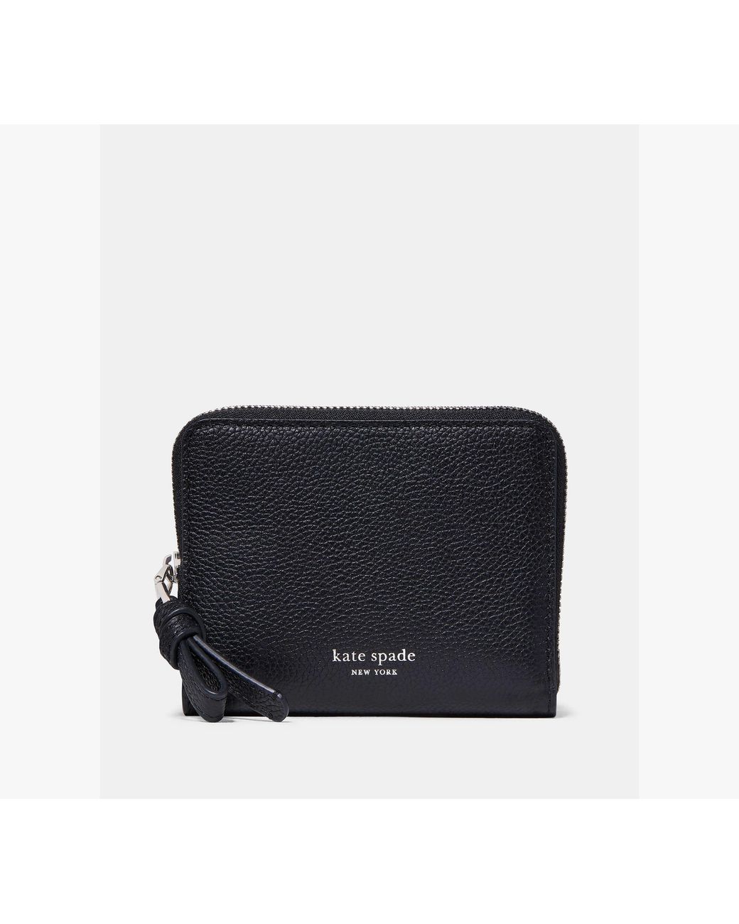 Kate Spade Black Kate Spade Loop Reißverschluss-Geldbörse Für Frauen