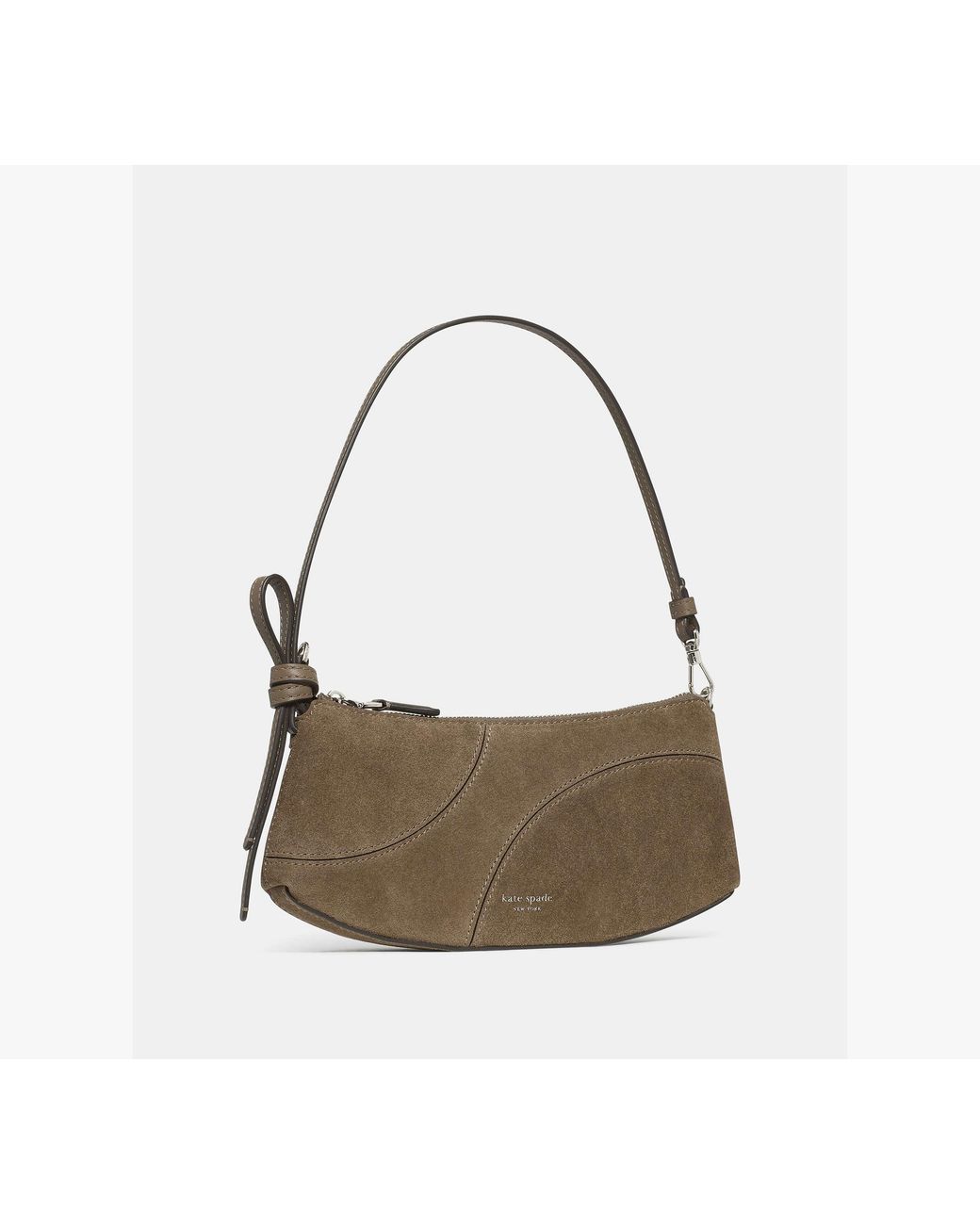 Kate Spade Gray Loop Dot Patchwork Mini Bag