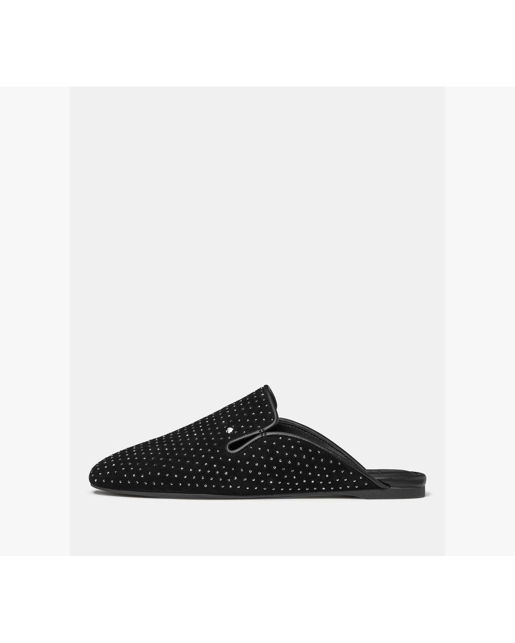 Kate Spade Black Downtown Mule Flat