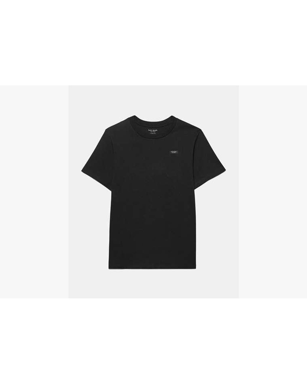 Kate Spade Black Kate Spade Essential Logo T-Shirt