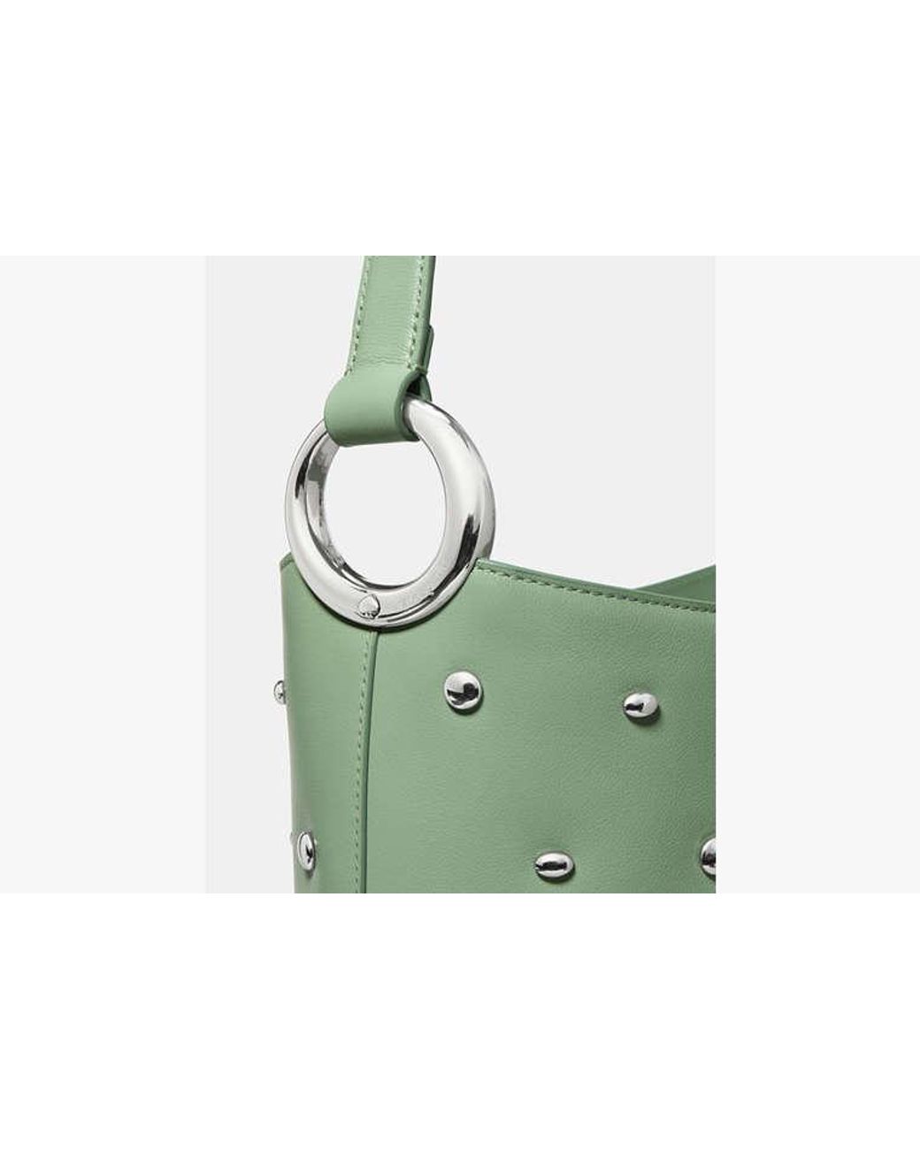 Kate Spade Green Halo Studded Bucket Bag