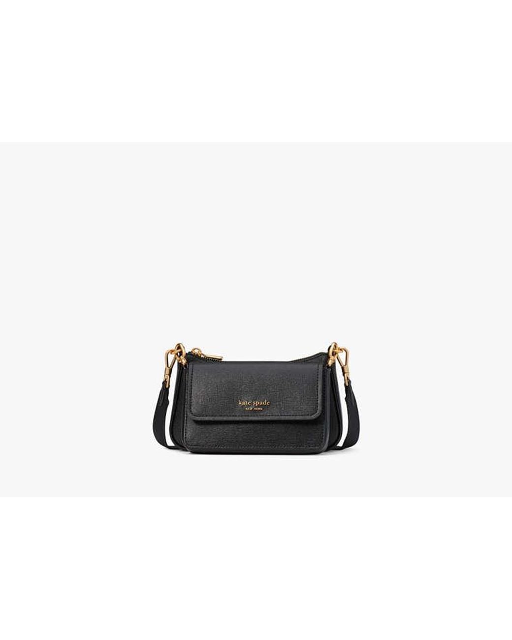 Kate Spade White Kate Spade Double Up Crossbody Bag