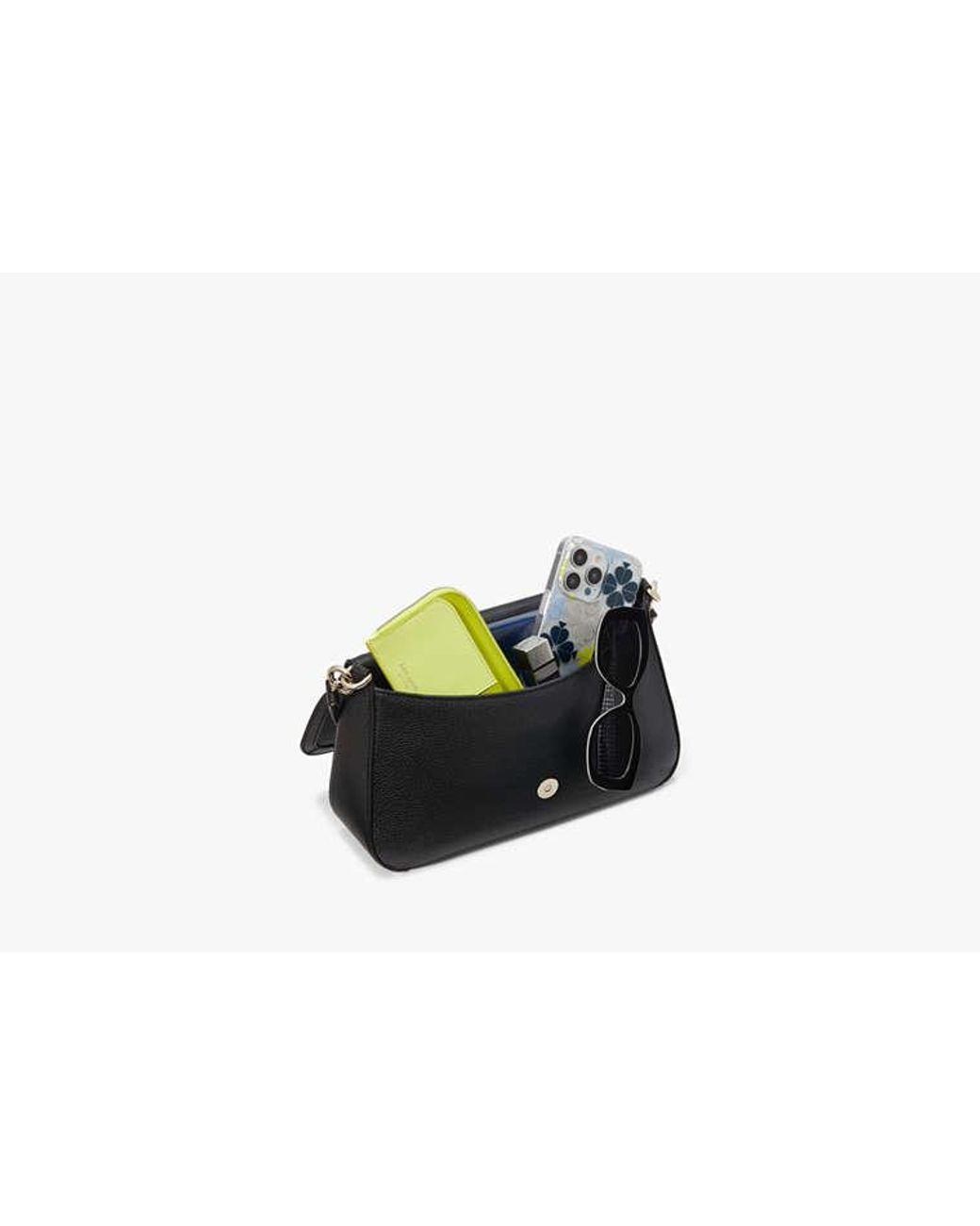 Kate Spade Black Kate Spade Hudson Convertible Shoulder Bag