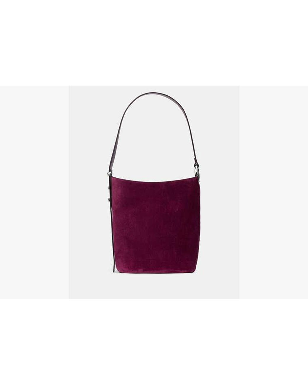 Kate Spade Purple Halo Suede Bucket Bag