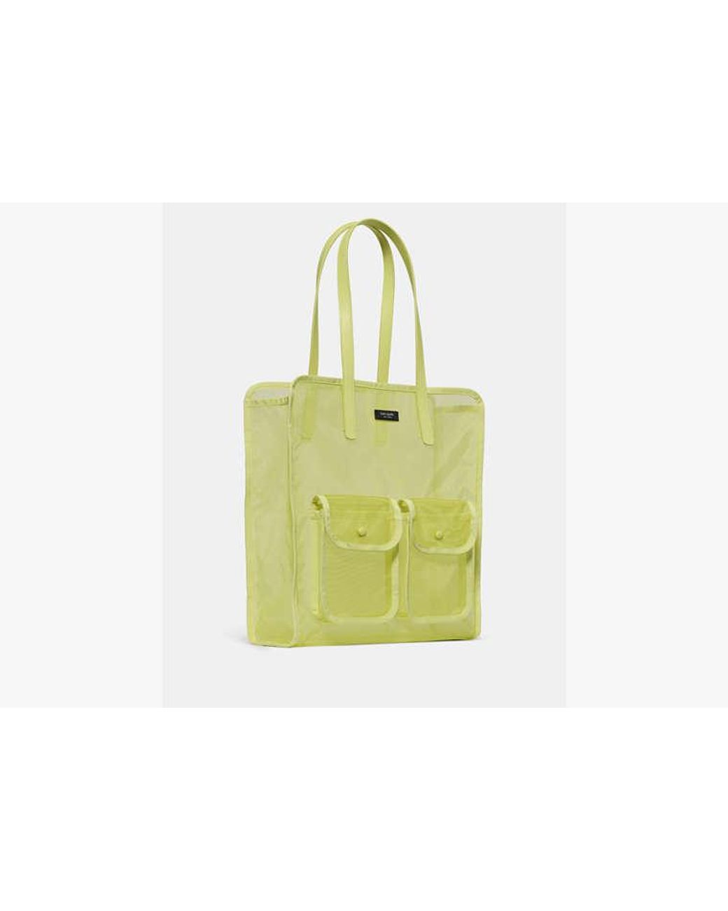 Kate Spade Yellow Breezy Mesh Tote Bag