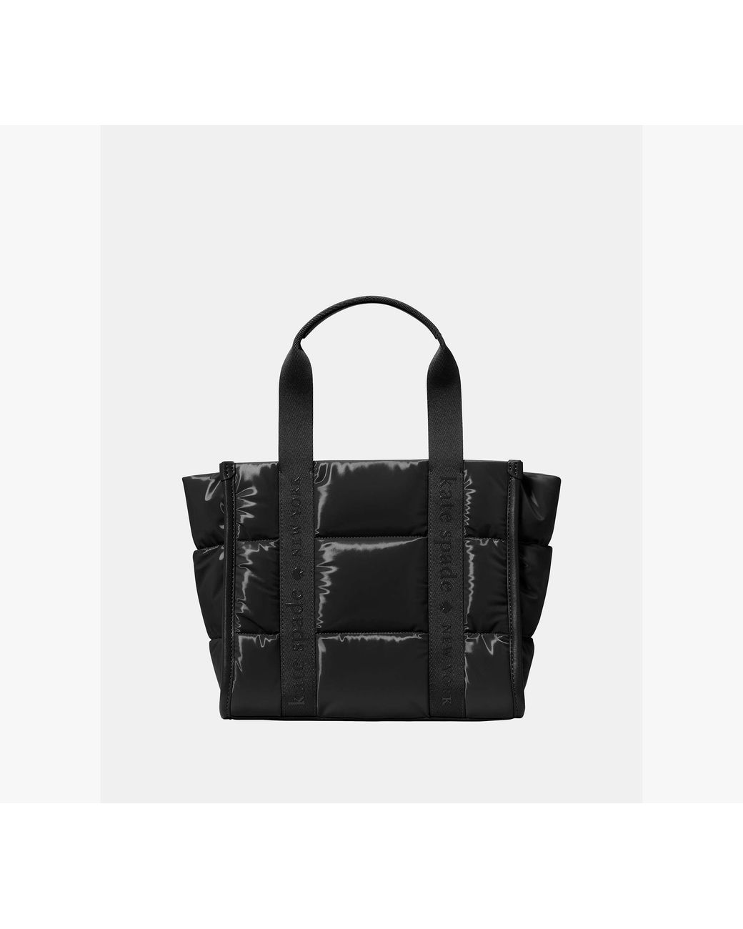 Kate Spade Black Kate Spade Kip Puffy Small Tote