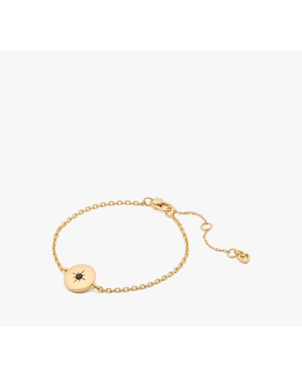 Kate Spade Metallic Kate Spade The Color Spark Collection Fearless Medallion Bracelet