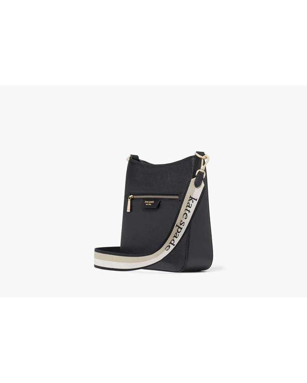 Kate Spade Black Kate Spade Hudson Messenger Crossbody Bag
