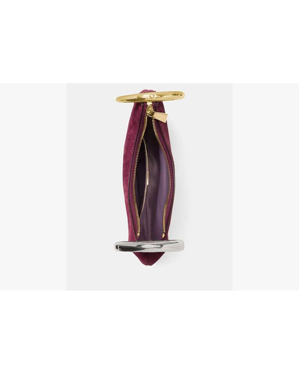 Kate Spade Purple The Suede Bangle Bag