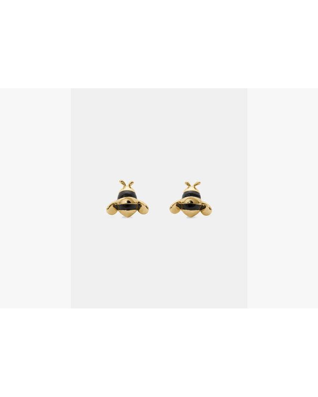 Kate Spade White Summer Daze Bee Studs