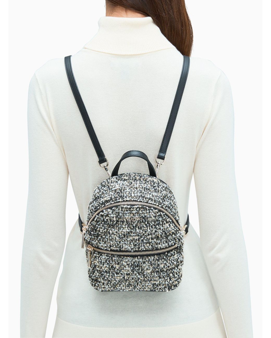 Kate Spade Natalia Tweed Mini 