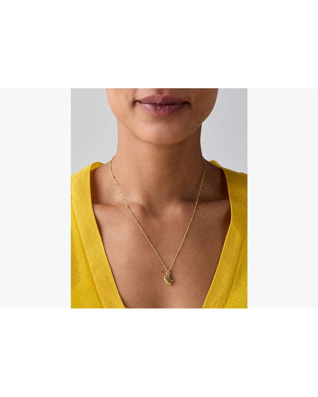 Kate Spade Metallic Summer Daze Banana Pendant