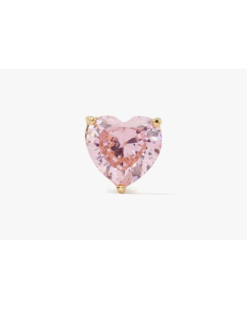 Kate Spade Pink Kate Spade My Love Heart Stud Earring
