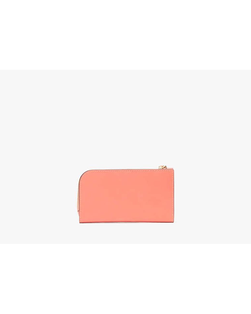 Kate Spade Pink Devin Patent Small Bifold Wallet