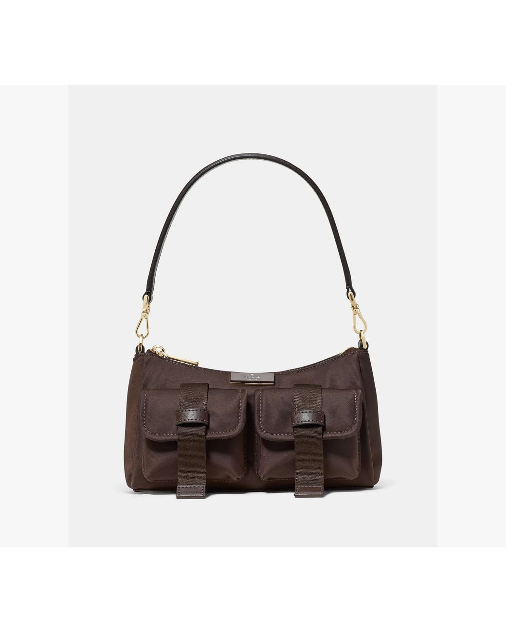 Kate Spade Brown Kate Spade Carter Nylon Cargo Crossbody Bag