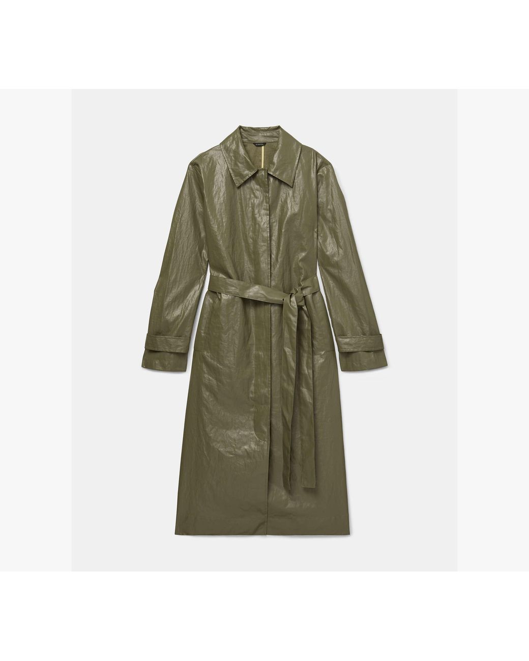 Kate Spade Green Kate Spade Belted Trench Coat