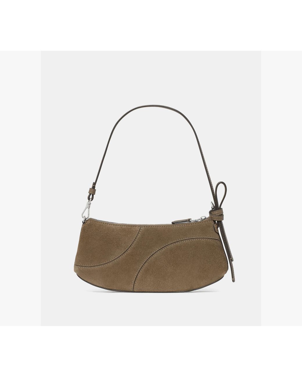 Kate Spade Gray Loop Dot Patchwork Mini Bag