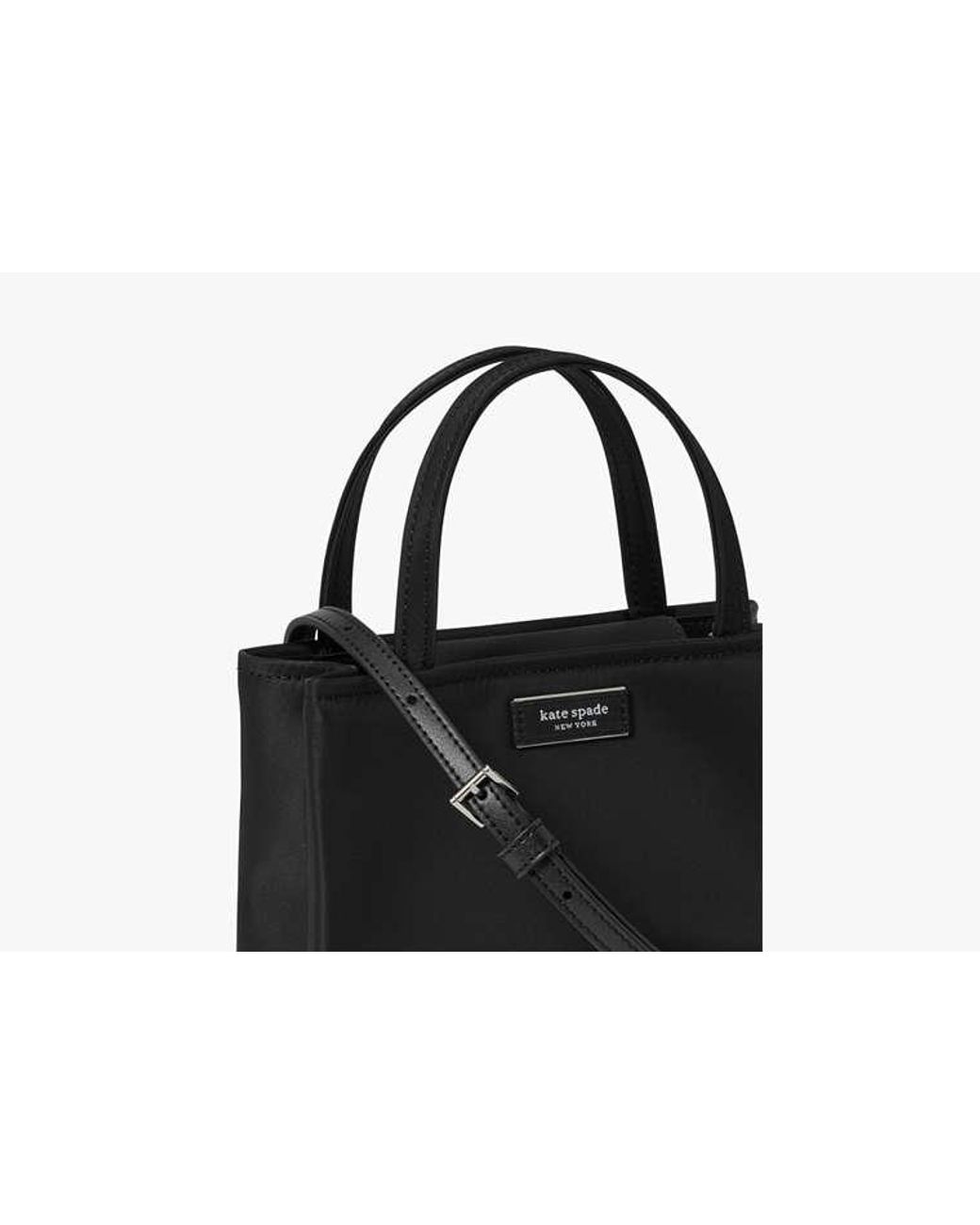 Kate Spade Black Sam Icon Ksnyl Mini Tote Bag