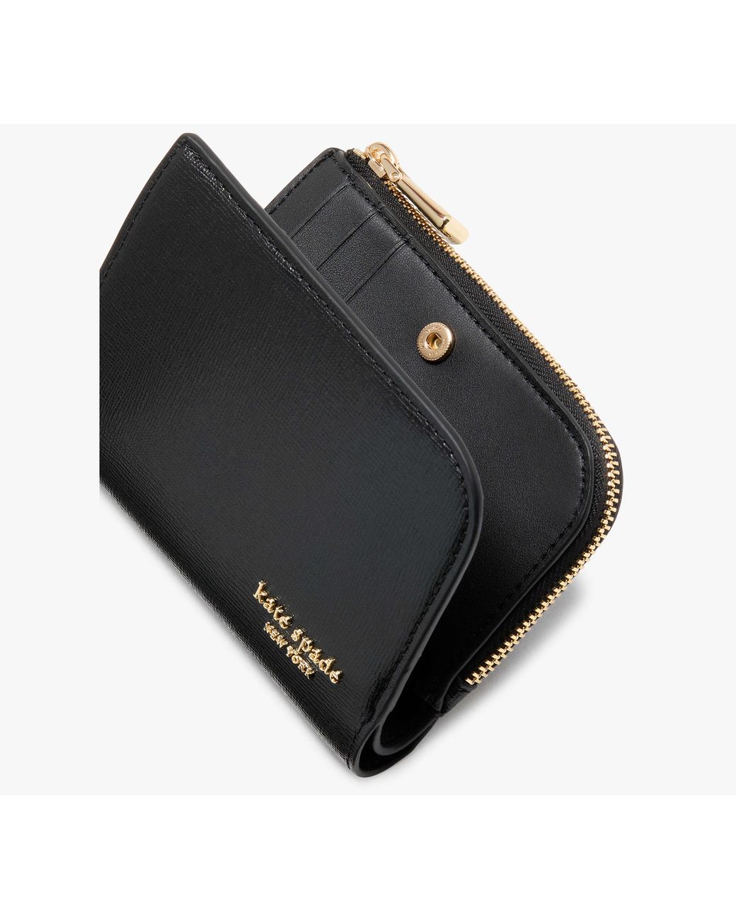 Kate Spade Black Kate Spade Devin Small Compact Wallet