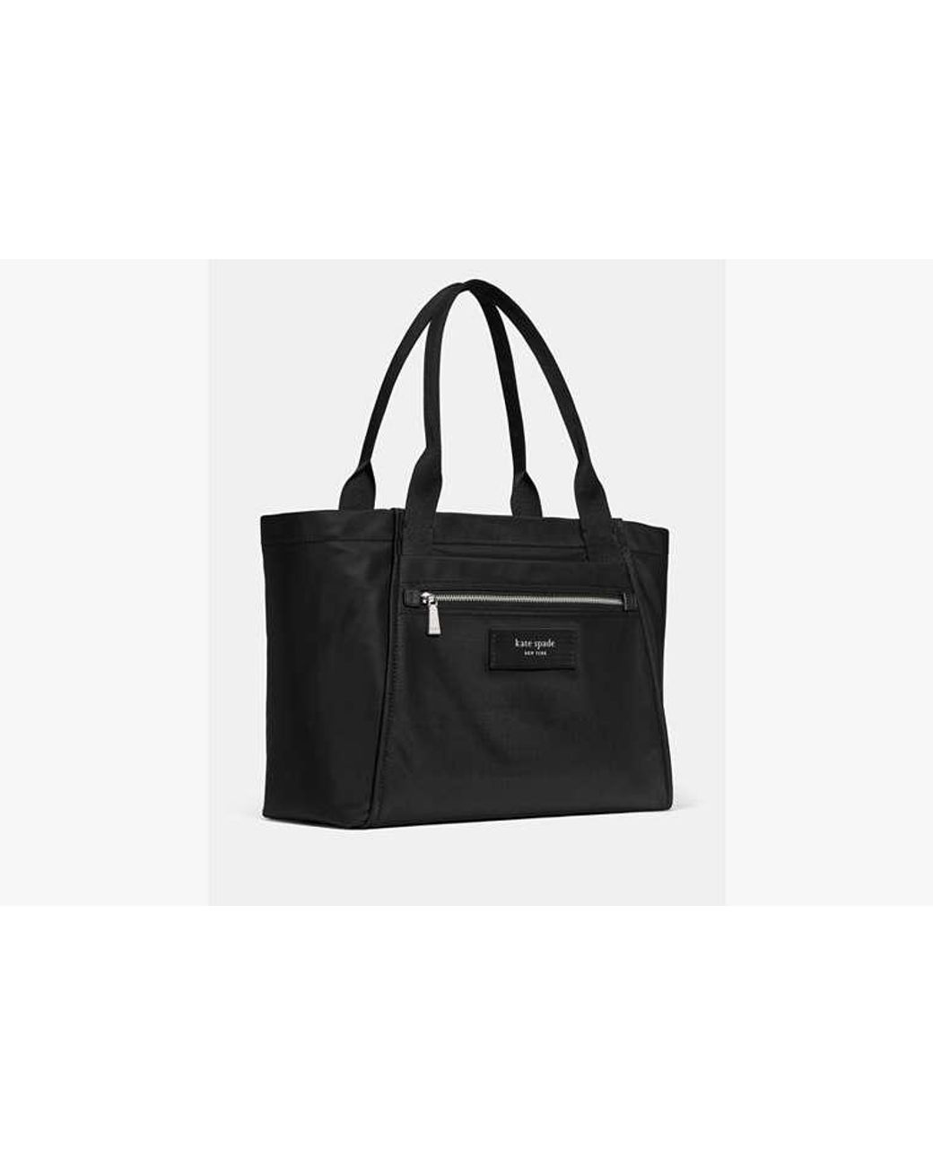 Kate Spade Black Kate Spade Dash Large Nylon Tote Bag
