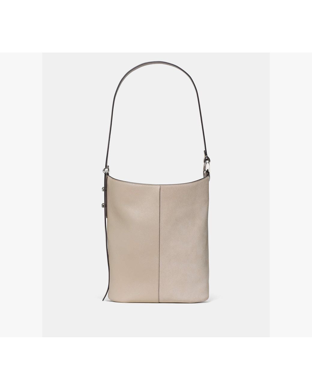 Kate Spade White Halo Suede Bucket Bag