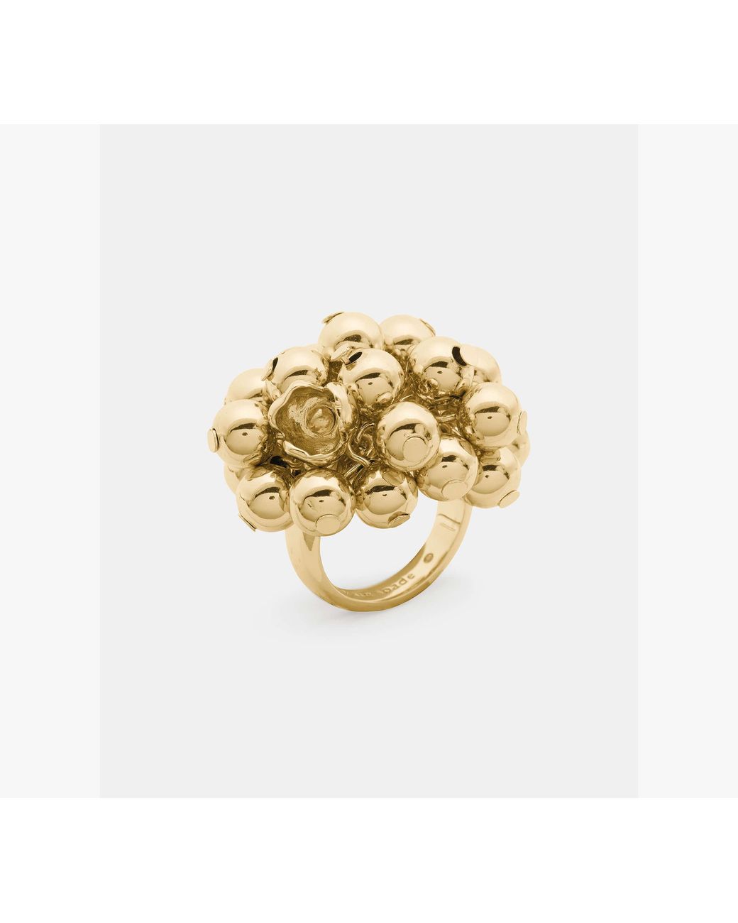 Kate Spade Metallic Golden Bloom Statement Ring