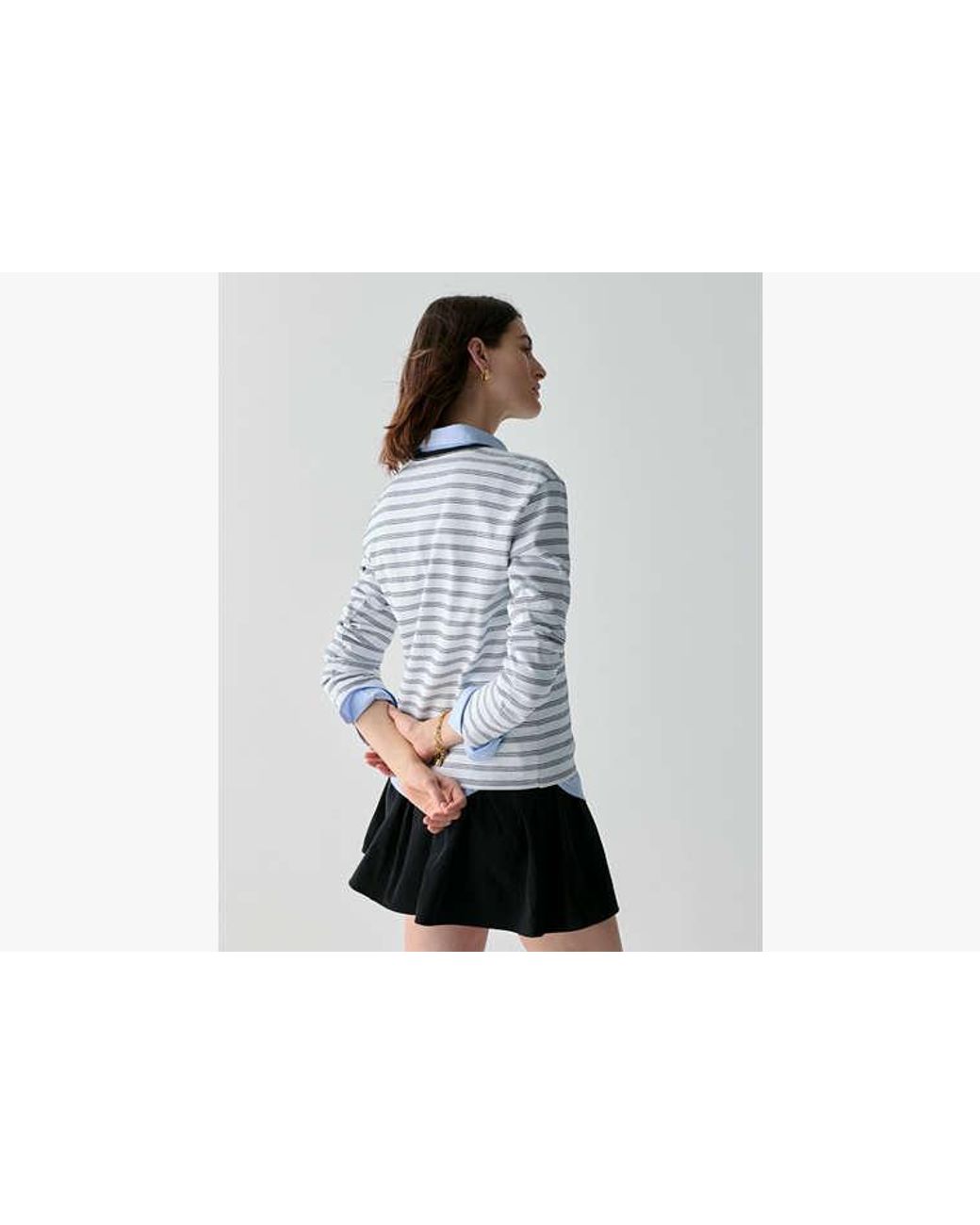 Kate Spade White Sam Icon Long Sleeve T-shirt