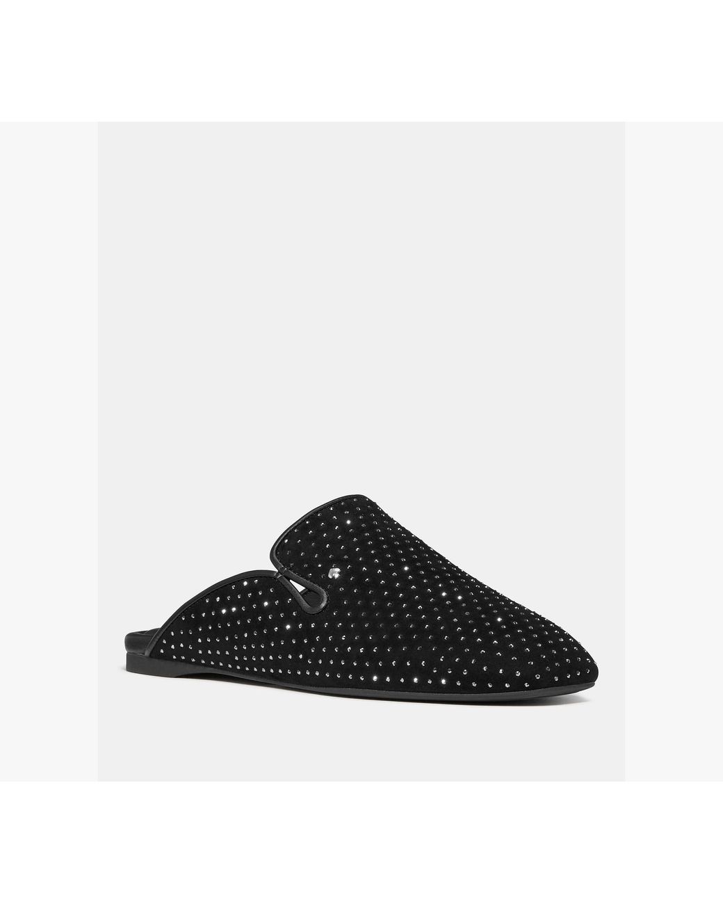 Kate Spade Black Downtown Mule Flat