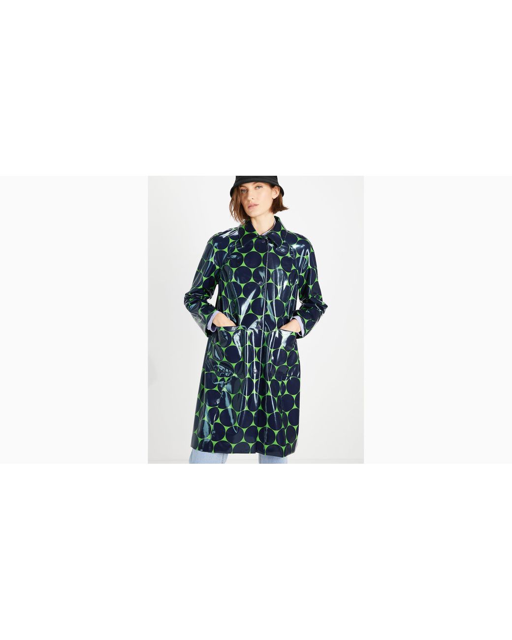 kate spade hooded raincoat