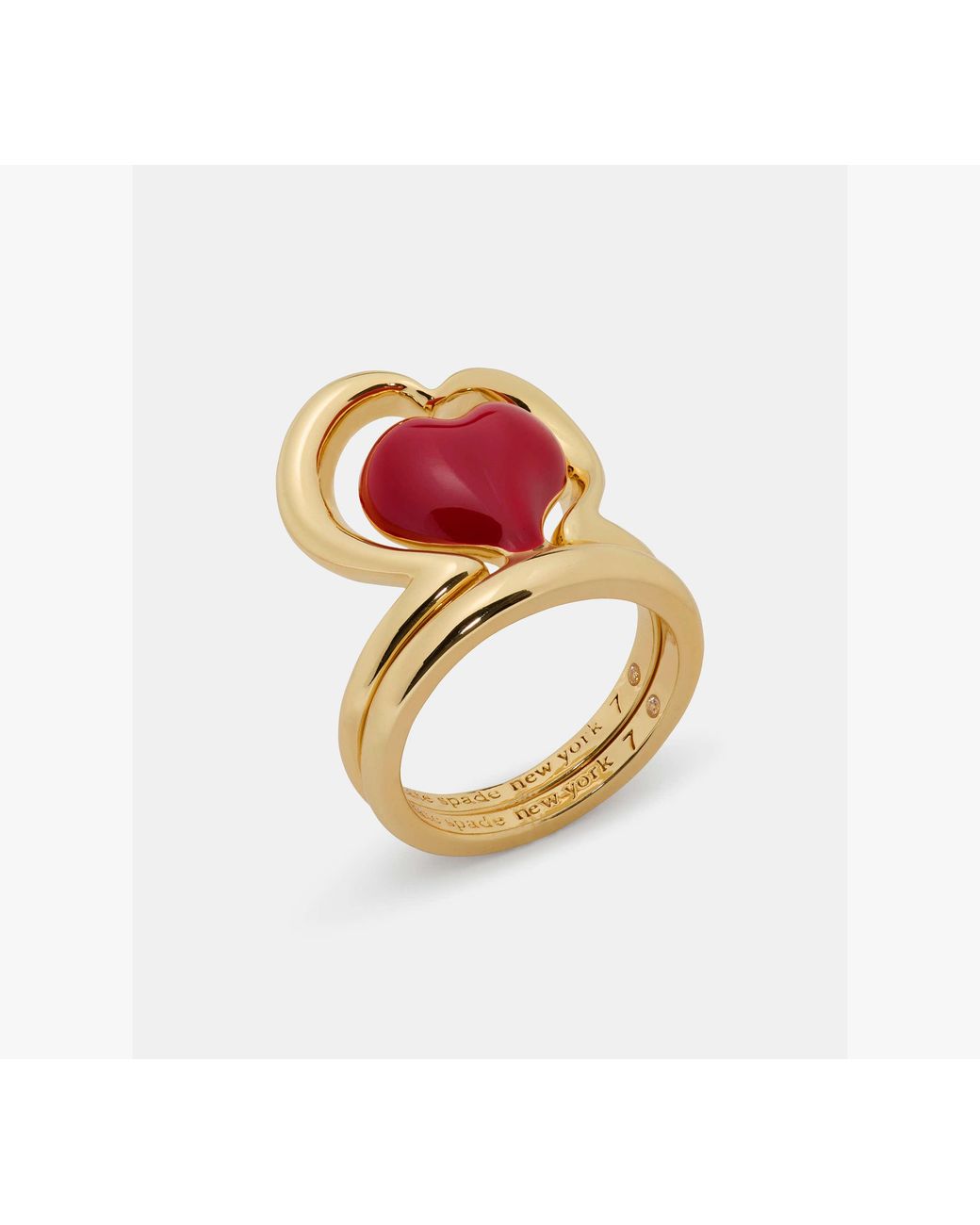 Kate Spade White Kate Spade Amour Ring