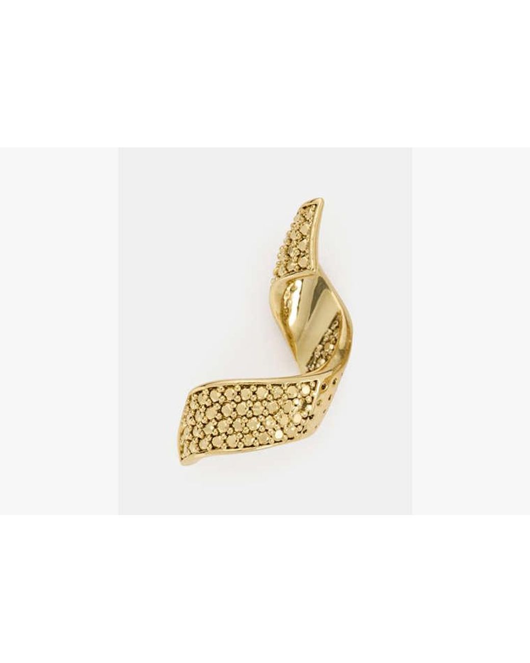 Kate Spade Metallic Twist Drop Earrings