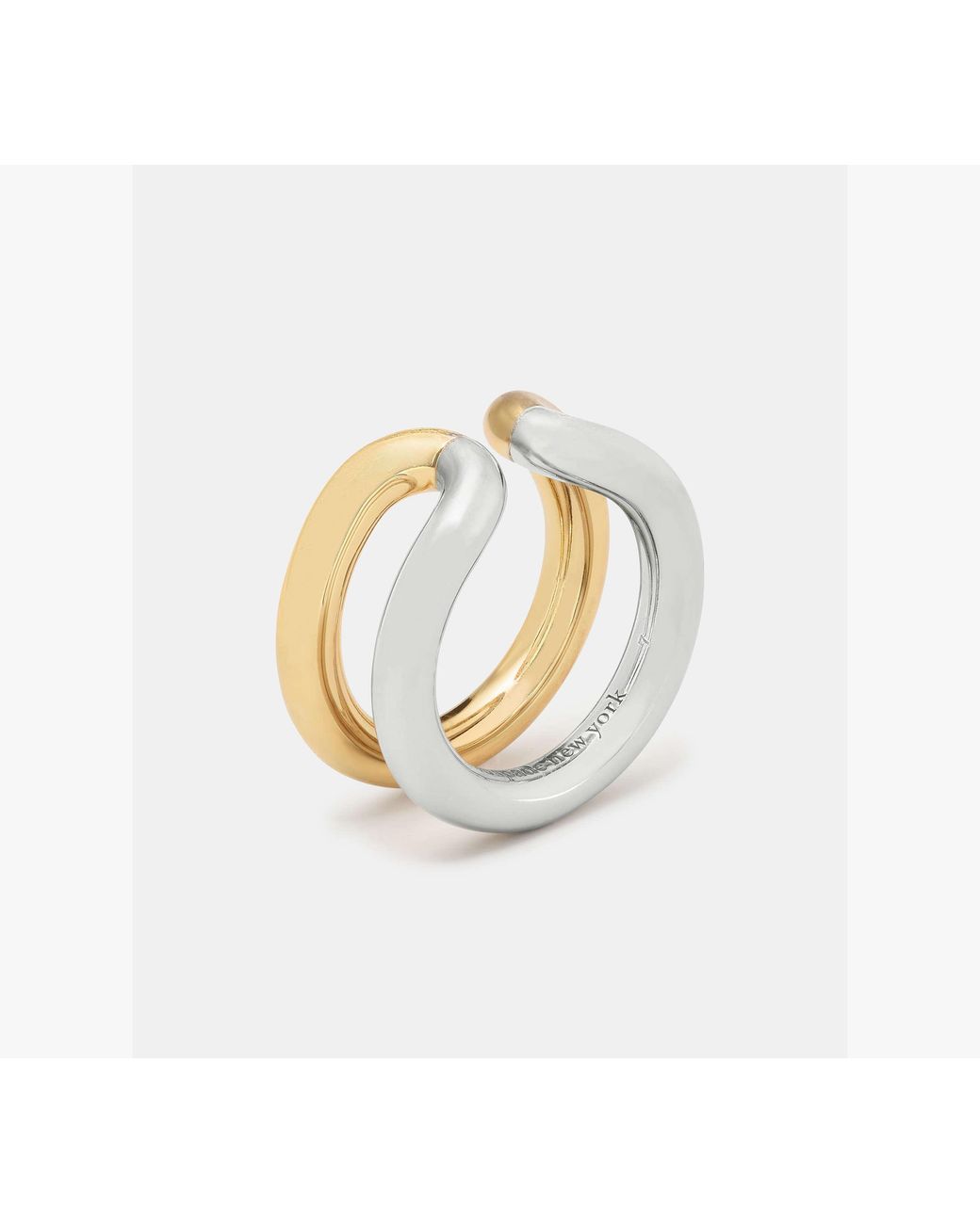 Kate Spade Metallic Interlock Ring
