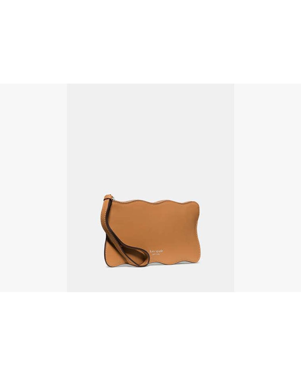 Kate Spade Brown Kate Spade Zippy Wavy Wristlet