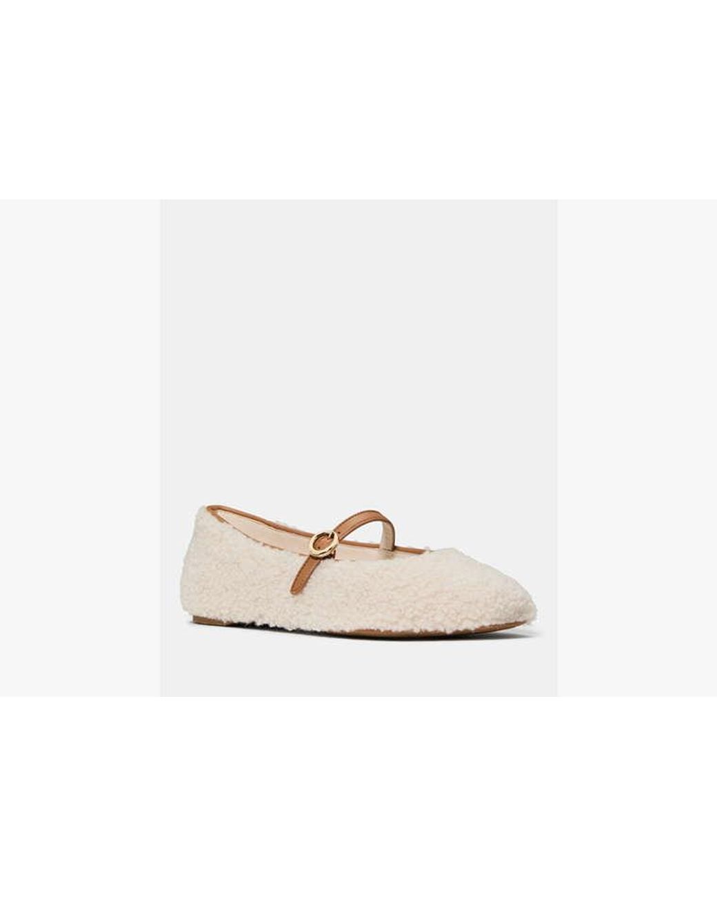 Kate Spade White Halo Mary Jane Flat