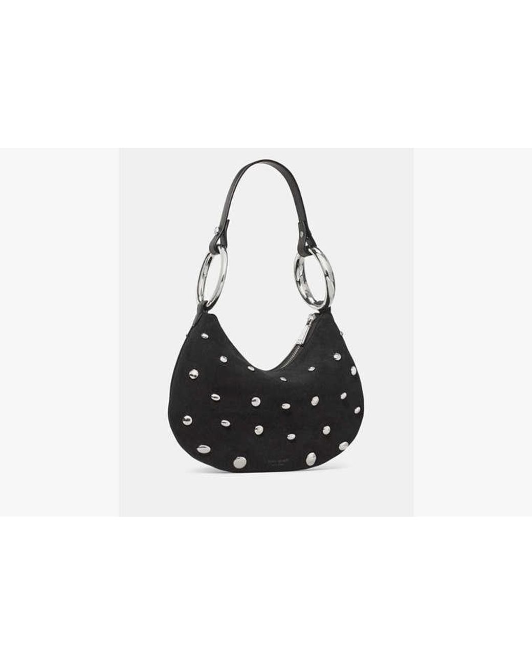 Kate Spade Black The Studded Bangle Bag