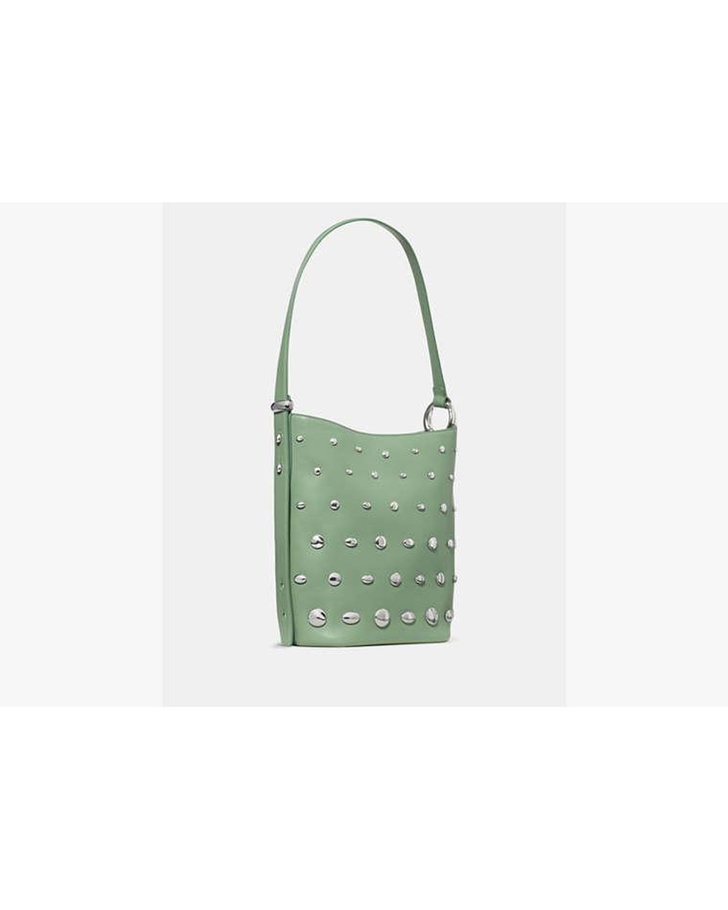 Kate Spade Green Halo Studded Bucket Bag