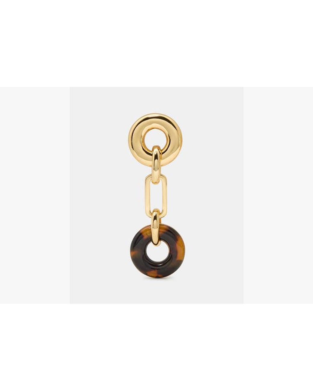 Kate Spade Metallic Interlock Linear Earrings