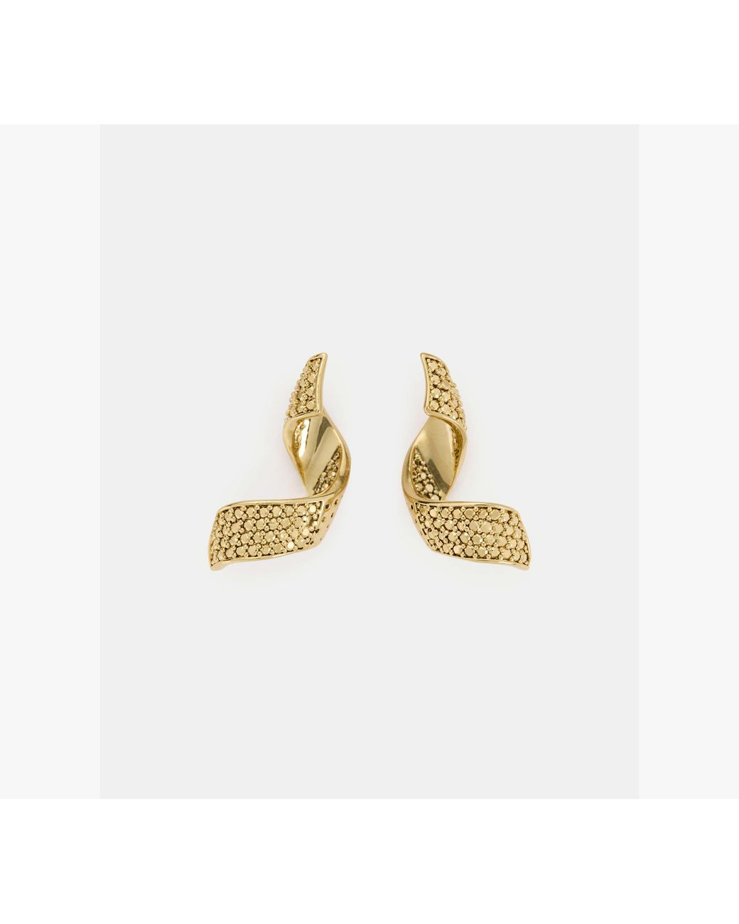 Kate Spade Metallic Twist Drop Earrings