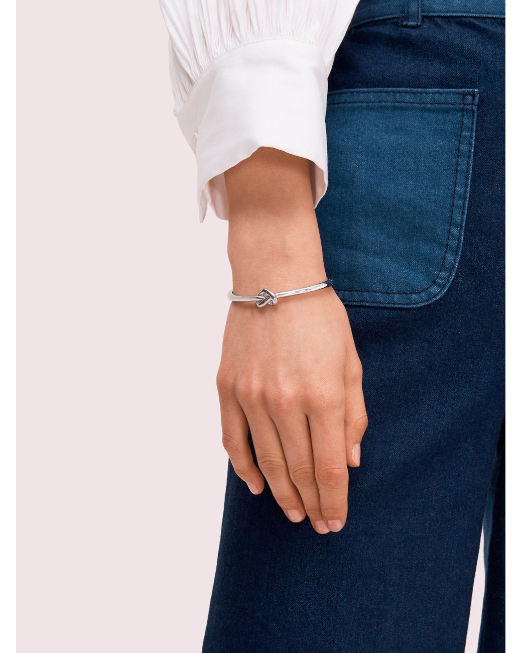 Kate Spade Loves Me Knot Bangle in 