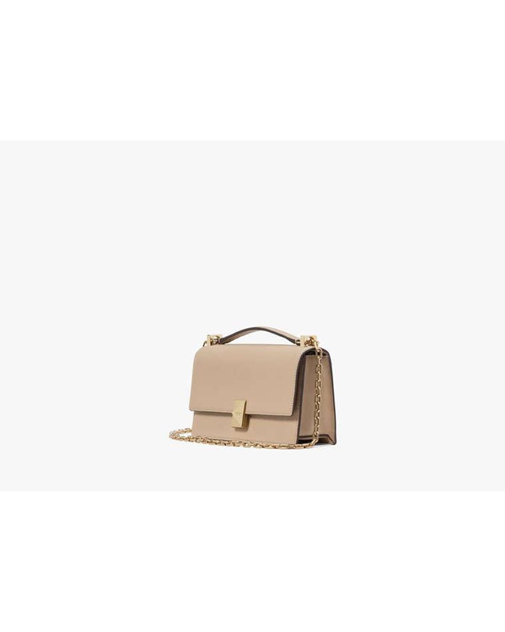 Kate Spade Natural Deco Mini Flap Chain Crossbody