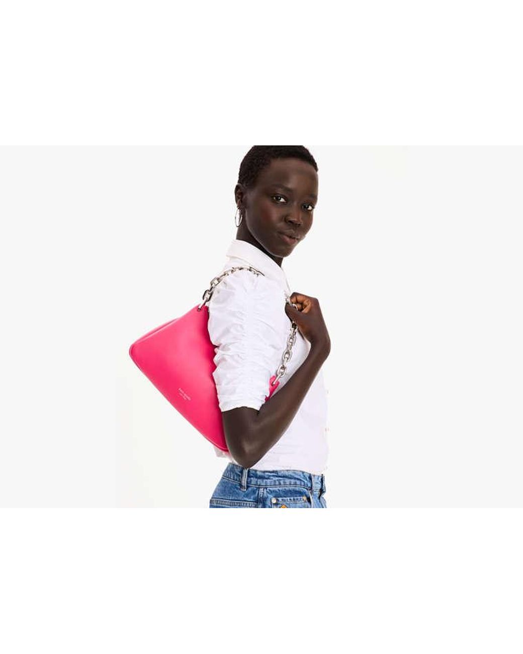 Kate Spade Pink Kate Spade Grace Chain Shoulder Bag