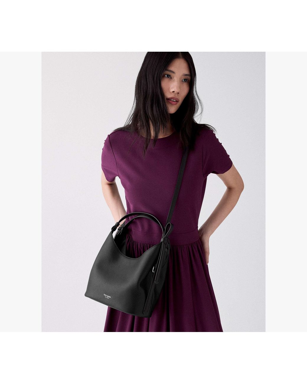 Kate Spade Black Loop Carryall Bag