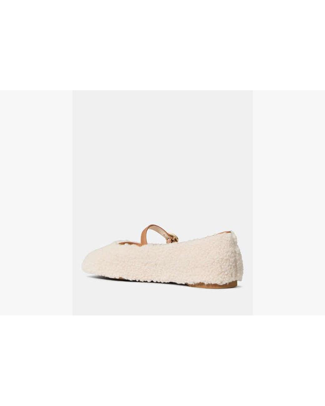 Kate Spade White Halo Mary Jane Flat