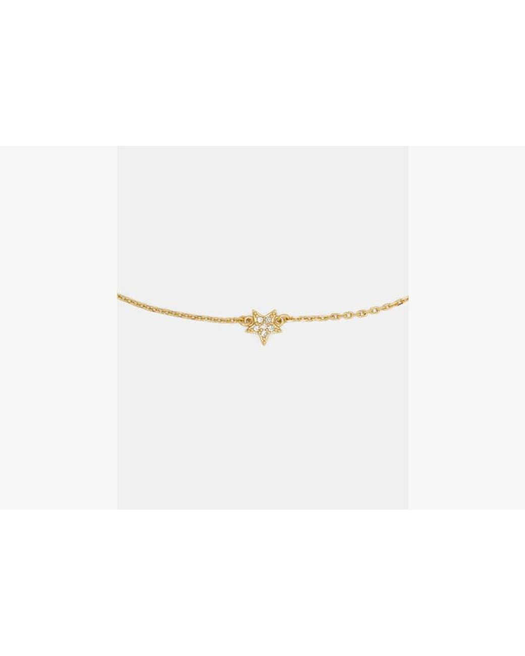 Kate Spade White Kate Spade You'Re A Gem Pave Mini Star Bracelet
