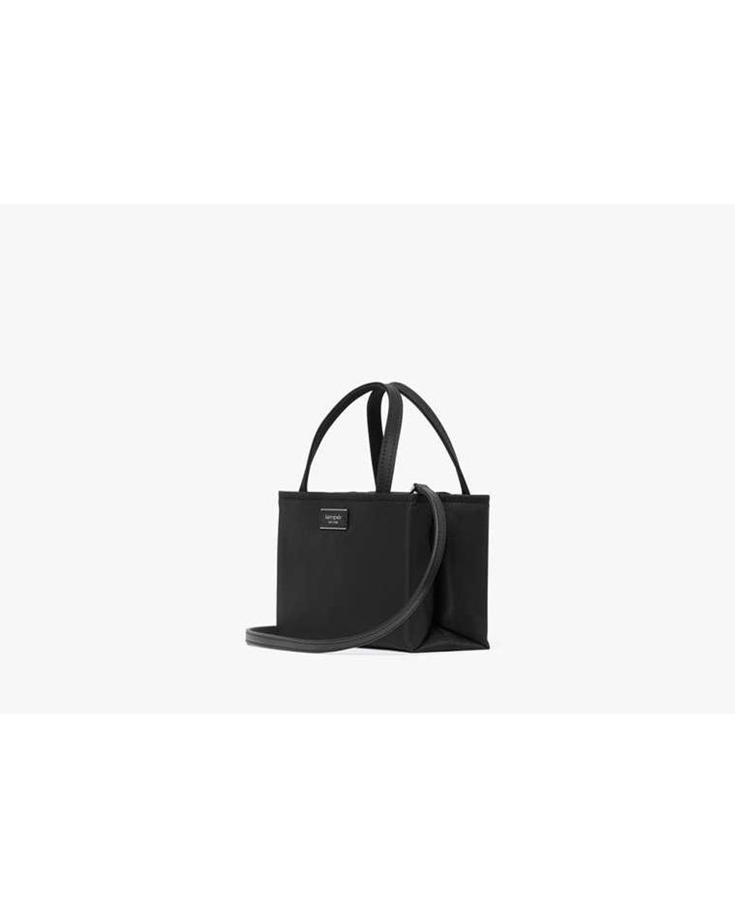 Kate Spade Black Sam Icon Ksnyl Mini Tote Bag