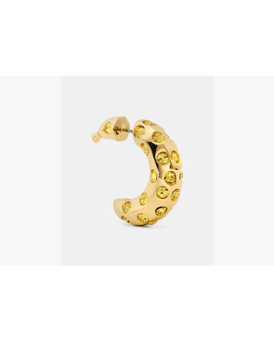 Kate Spade Metallic Summer Daze Banana Statement Earrings