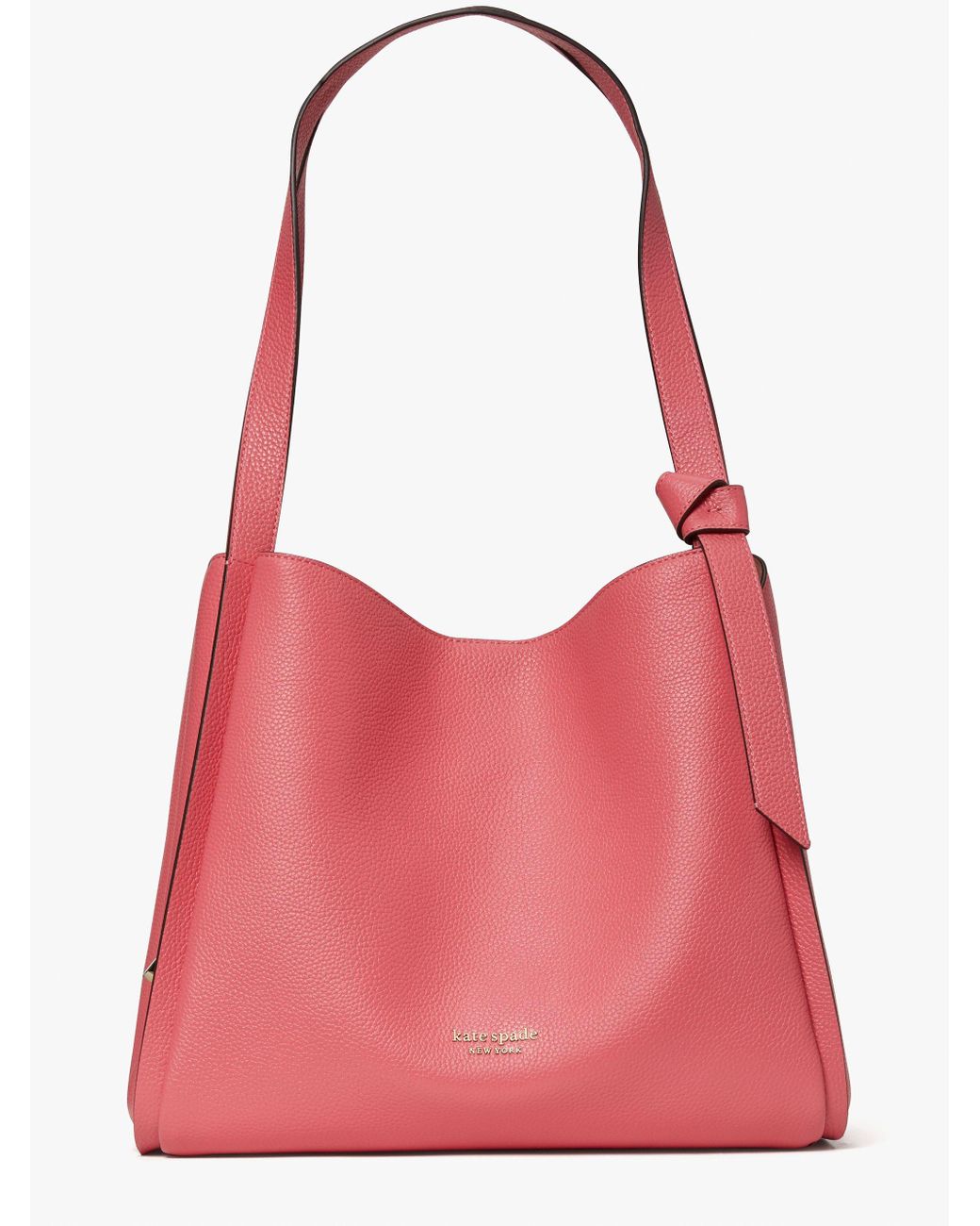 Kate Spade Leather Knott Large Shoulder Bag Lyst